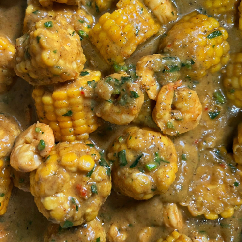 Corn & Shrimp