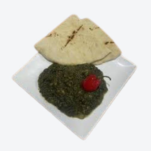 Dasheen bush in coconut milk